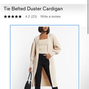 NWT express cardigan